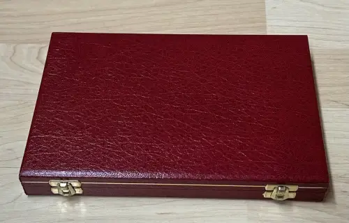 Leer Etui für Gold / Silberbarren