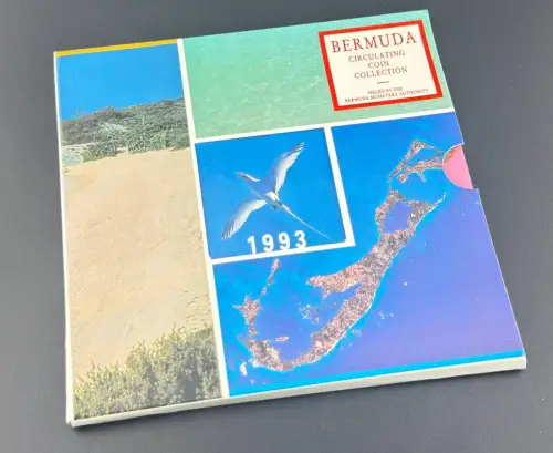 Bermuda KMS 1993 Bermuda Monetary Authority Kursmünzensatz