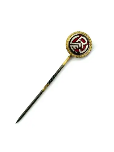 Anstecknadel Rot Weiss Essen Bundesliga Fußball Gold