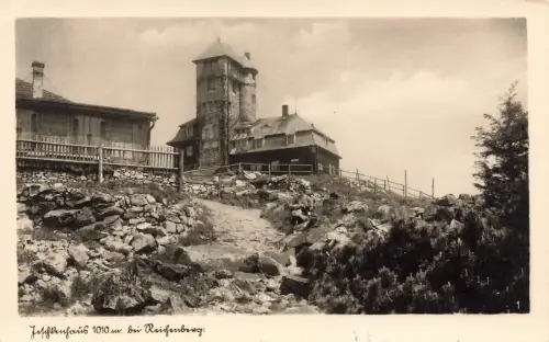 AK Reichenberg Liberec Jeschkenhaus Sudetengau ungelaufen Postkarte