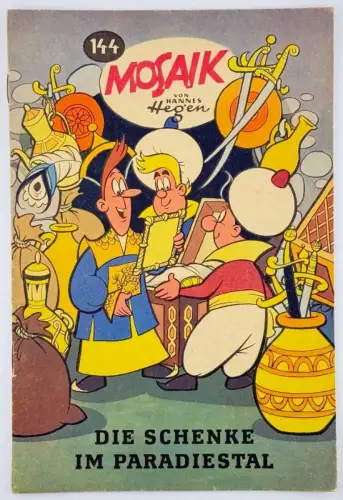 Mosaik von Hannes Hegen Nr. 144 Die Schenke im Paradiestal DDR Comic