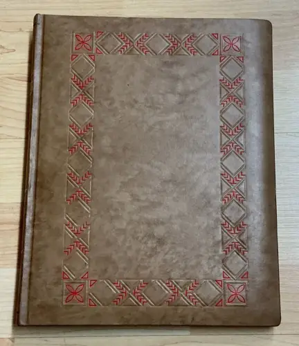 Postkarten Album Leer für Postkarten Fotos 29 Seiten