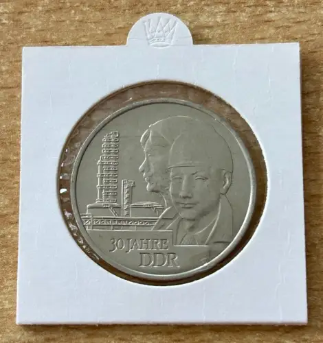 DDR Münze 20 Mark 30 Jahre DDR 1979 Gedenkmünze