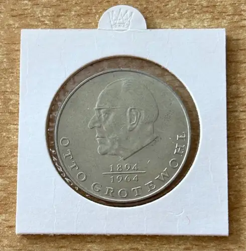 DDR Münze 20 Mark 1973 Otto Grotewohl
