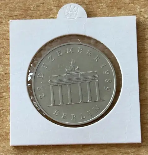 DDR Münze 20 Mark 1990 Brandenburger Tor Berlin Gedenkmünze