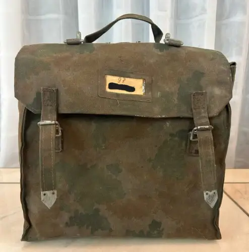 DDR NVA Sturmgepäcktasche 2. Teil Blumentarn 1964