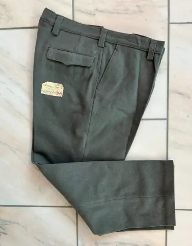 DDR NVA Mannschaften Uniform Hose Gr. k52 1974