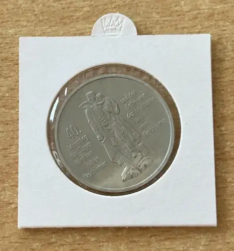 DDR 10 Mark 40 Jahre Befreiung deutsche Volk 1985 Gedenkmünze