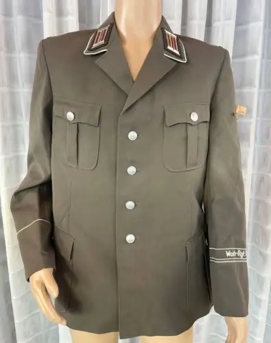 DDR MfS Stasi Uniform Jacke Wachregiment Feliks Dzierzynski Gr. g52-2 1985