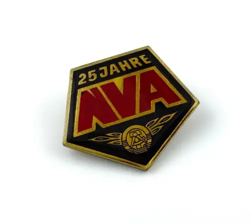 DDR Abzeichen 25 Jahre Nationale Volksarmee braun