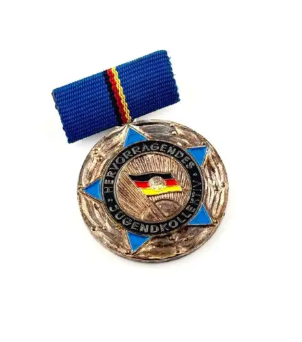 DDR Medaille Hervorragendes Jugendkollektiv der DDR