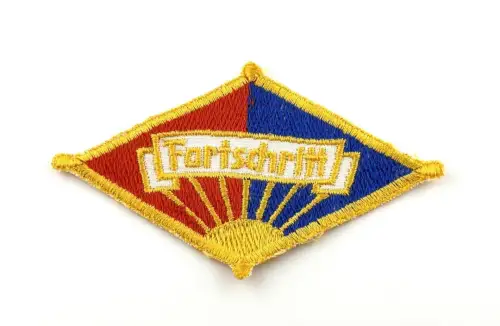 DDR Aufnäher Fortschritt