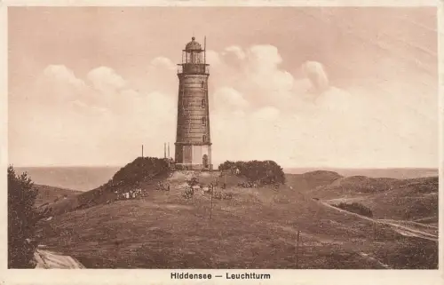 AK Hidensee Leuchtturm Mecklenburg-Vorpommern ungelaufen Postkarte
