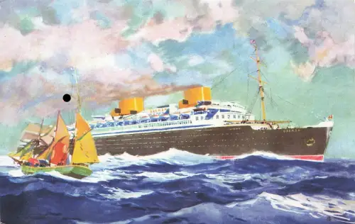 AK Norddeutscher Lloyd Bremen ungelaufen Postkarte