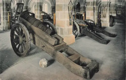 AK Dresden Königliche Arsenalsammlung faule Magd Sachsen 1913 gelaufen Postkarte