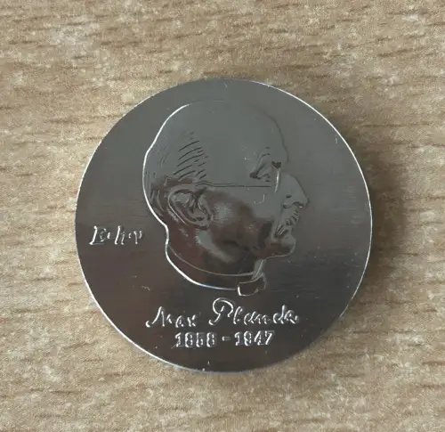 DDR 5 Mark 1983 Max Planck Gedenkmünze