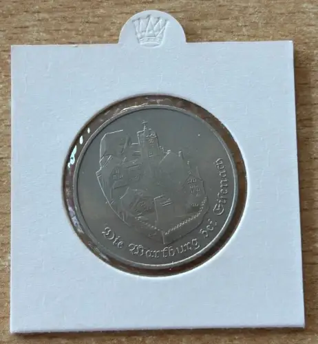 DDR 5 Mark 1982 Wartburg bei Eisenach Gedenkmünze