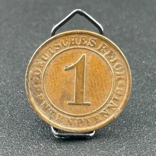 1 Rentenpfennig 1923 F Weimarer Republik