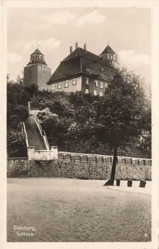 AK Eilenburg Schloss Sachsen ungelaufen Postkarte