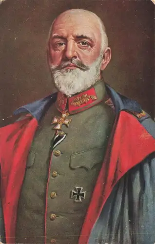 AK 1.WK Generaloberst Josias von Heeringen 1917 Patriotika Feldpostkarte