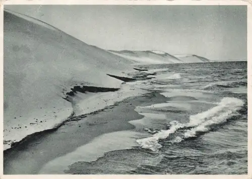 AK Kurische Nehrung Hohe Düne Ostpreussen 1941 gelaufen Postkarte