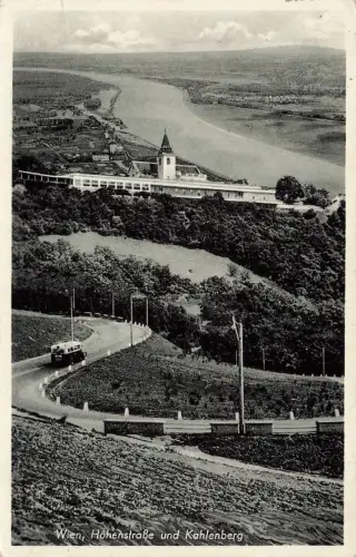 AK Wien Höhenstraße Kahlenberg Österreich gelaufen Postkarte