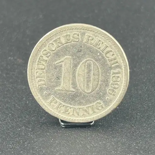10 Pfennig 1896 F Kaiserreich