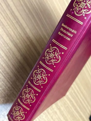 Leer Münzalbum Mappe für BRD Kursmünzen mit 20 Seiten