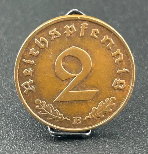 2 Reichspfennig 1940 E Drittes Reich