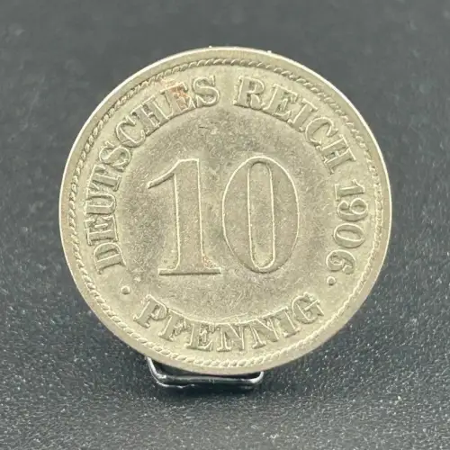 10 Pfennig 1906 J Kaiserreich