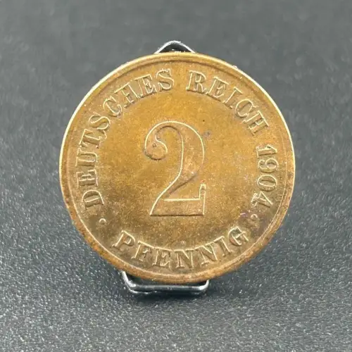 2 Pfennig 1904 J Kaiserreich