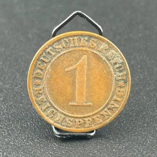 1 Reichspfennig 1925 D Weimarer Republik