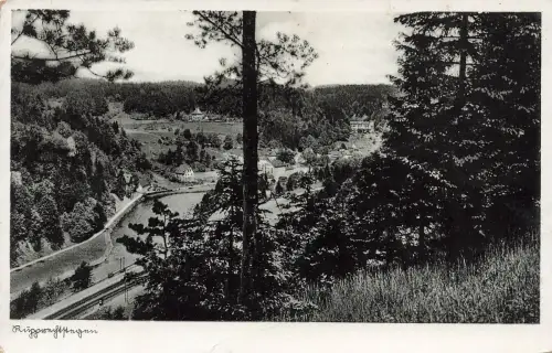 AK Rupprechtstegen Ortsansicht Bayern gelaufen 1943 Postkarte