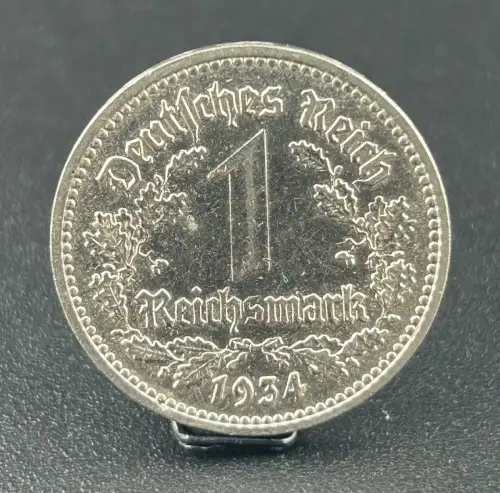 1 Reichsmark 1934 E Drittes Reich