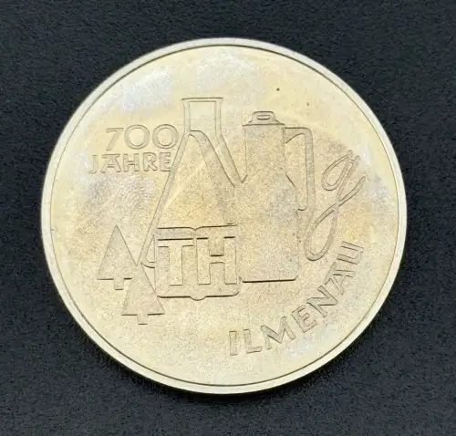 DDR Medaille 700 Jahre Ilmenau Industrie Hochschul Goethestadt 1273-1973