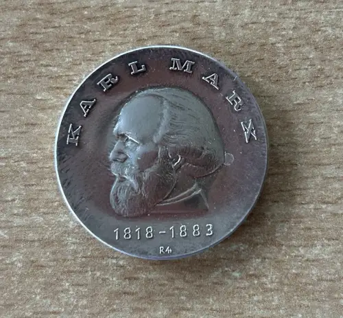 20 Mark 1968 Karl Marx Silber Gedenkmünzen