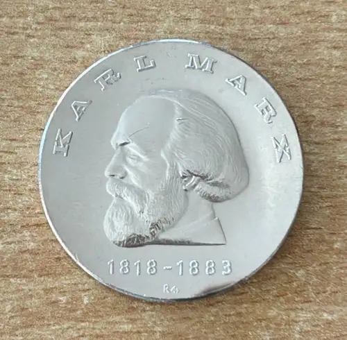 20 Mark 1968 Karl Marx Silber Gedenkmünzen
