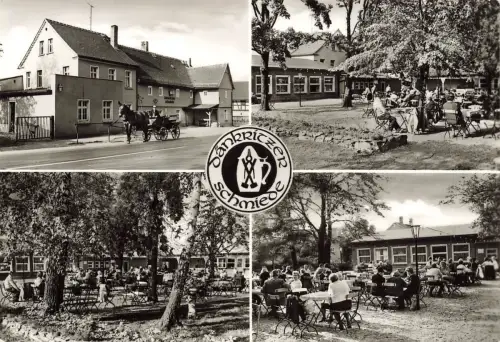 DDR AK Crimmitschau Dänkritzer Schmiede Mehrbildkarte Sachsen Postkarte