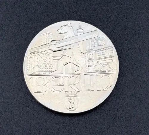 DDR Medaille 40 Jahre DDR Berlin Kulturbund 1949-1989 silberfarben