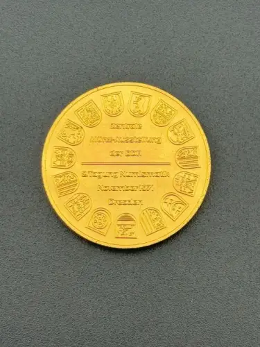 DDR Medaille 2 Tagung Numismatik Dresden deutscher Kulturbund 1971