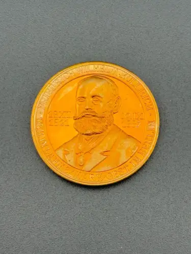 DDR Medaille Helmut König 100. Todestag Friedrich Wilhelm Kullrich Lokomotive