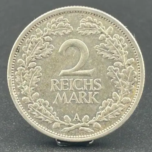 2 Reichsmark 1927 A Weimarer Republik