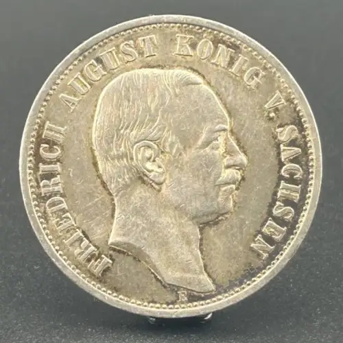 3 Mark Friedrich August III. 1912 E Sachsen Deutsches Kaiserreich