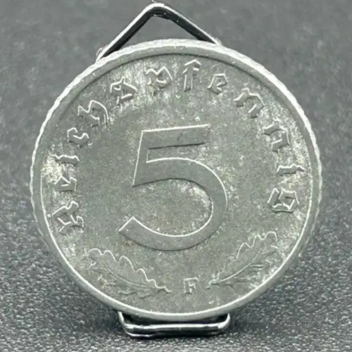 5 Reichspfennig 1943 F Drittes Reich