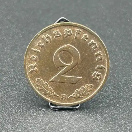 2 Reichspfennig 1938 B Drittes Reich