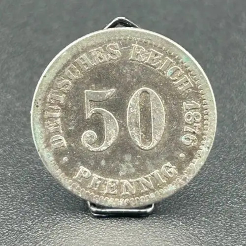 50 Pfennig 1876 C Deutsches Kaiserreich