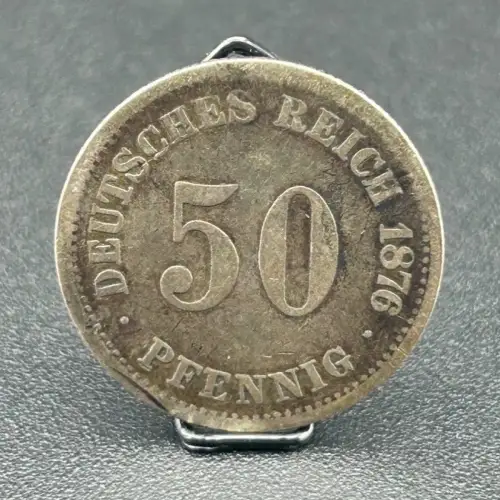 50 Pfennig 1876 H Deutsches Kaiserreich