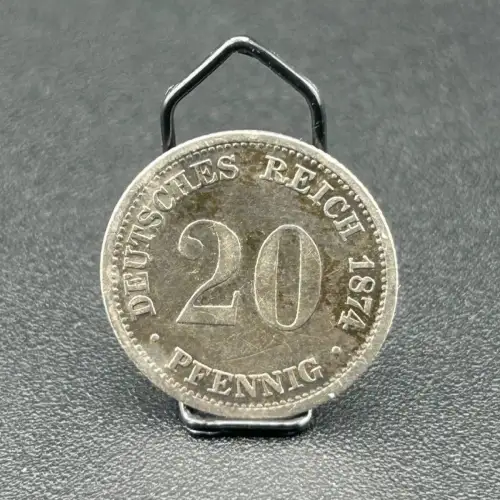 20 Pfennig 1874 D Deutsches Kaiserreich