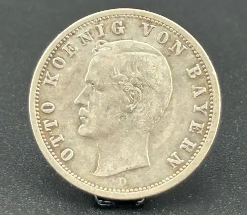 2 Mark 1900 D Otto Königreich Bayern Kaiserreich