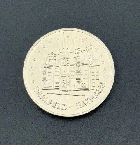 DDR Medaille Saalfeld Rathaus Steinerne Chronik Thüringen